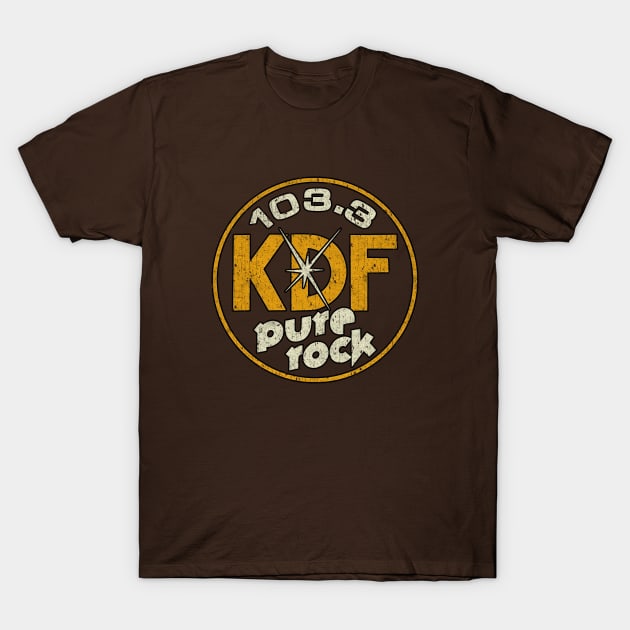 KDF 103 Pure Rock 1970 Vintage T-Shirt by RASRAP